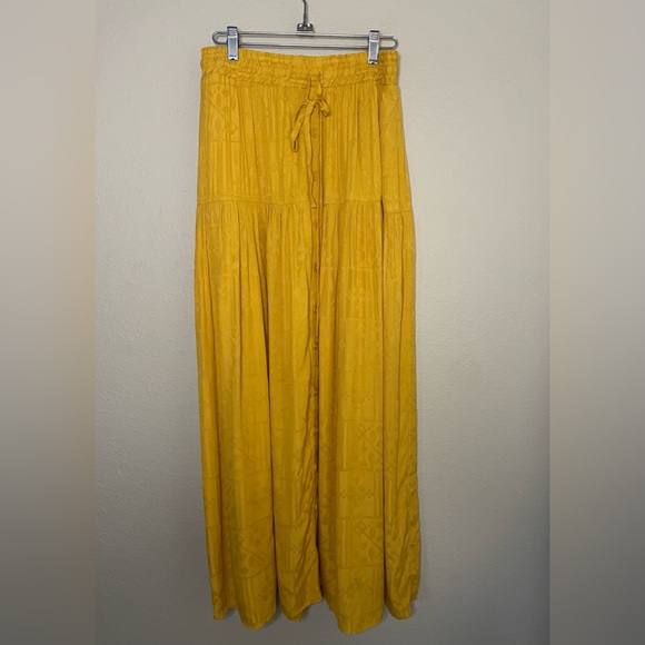 Anthropologie Dresses & Skirts - Anthropologie Maeve Carnacion Textured Maxi Skirt Size Small